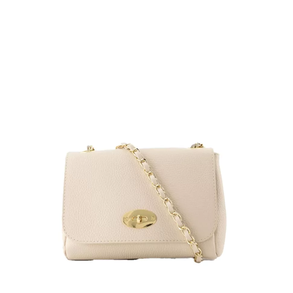 Missen Olivia & Kate Beige Leren Crossbody-Tas