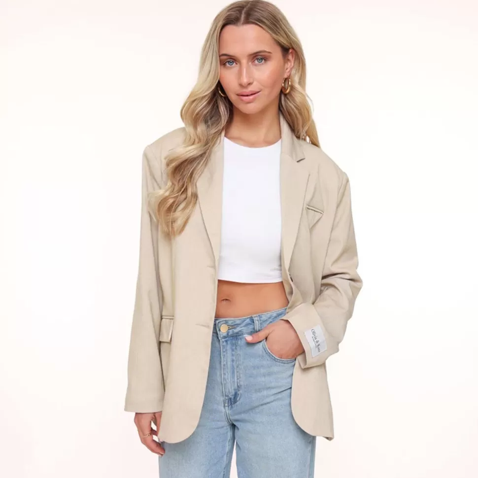 Missen Olivia & Kate Beige Studio-Blazer