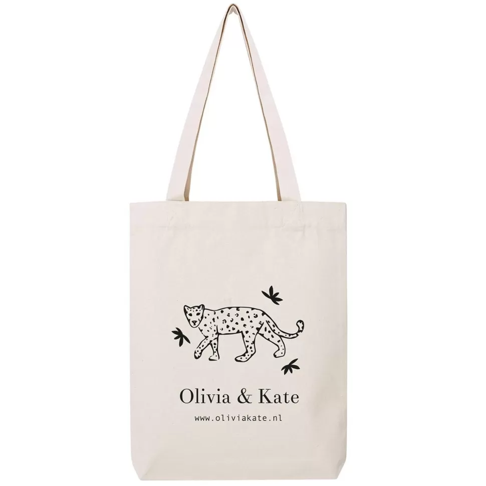 Missen Olivia & Kate Canvas Leopard Bag