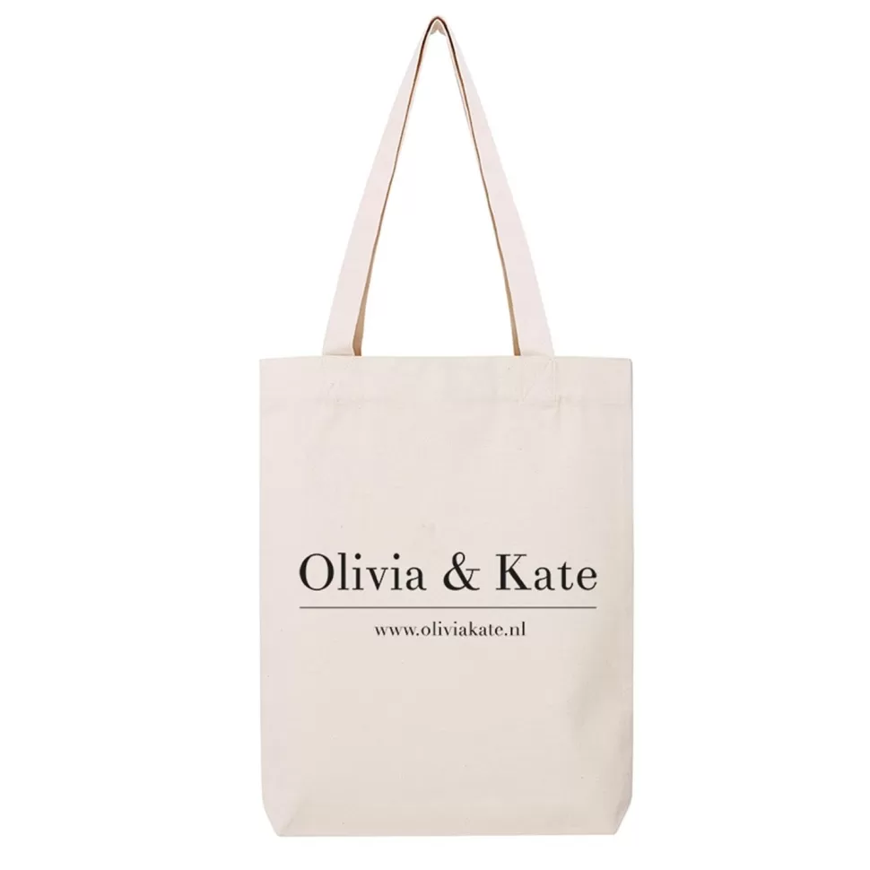 Missen Olivia & Kate Creme Canvas-Tas