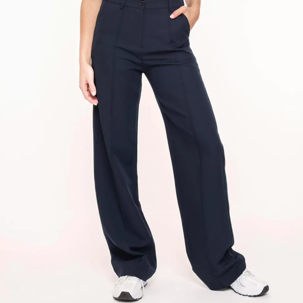 Missen Olivia & Kate Navy Blauwe Basic-Pantalon